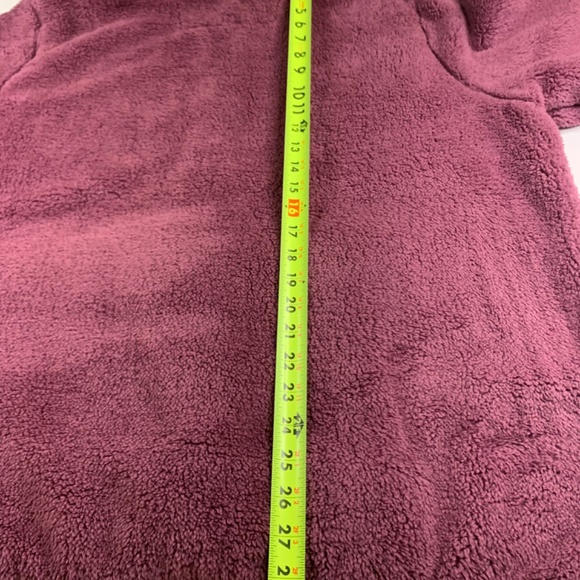 Carhartt outerwear sport women’s loose fit fleece pullover in huckleberry - Picture 11 of 12